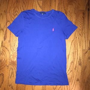 Ralph Lauren Blue T-Shirt | Large
